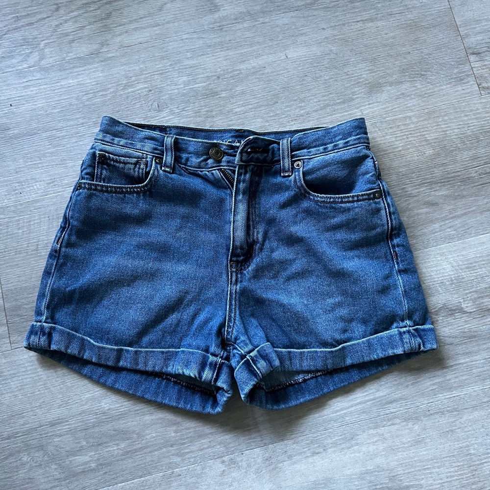 American Eagle Blue Jean Shorts